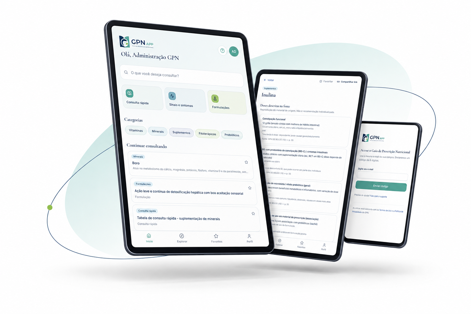 GPN APP em múltiplos dispositivos para consulta rápida e segura